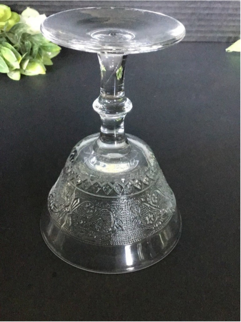 Vintage Duncan Miller Sandwich Pattern Champagne/ Tall Sundae Glasses Set of 4 - Picture 2 of 3